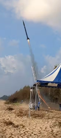 Students learning rocketry and satellite building at Space Zone India